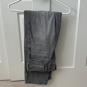 Old Navy Light Gray High-Rise Jeans